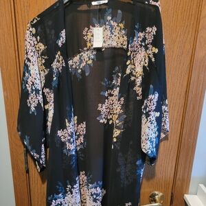 Maurices- Sheer Kimino- Size 2X